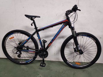 Велосипед алюмінієвий Crosser One-1 рама 19", колеса 29" гірський, гідравліка, чорно-синій Crosser One-1 *19 29" фото
