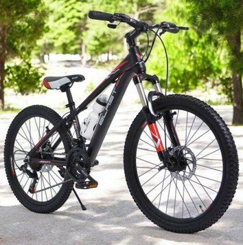 Стильний спортивний велосипед 29", рама 18", Hummer-Blast S300, чорно-червоний HUMMER-BLAST-S300 29" фото