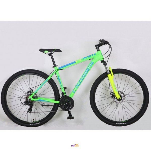 Велосипед Crosser Flash-1 26" рама 19", гірський алюмінієвий салатовий Crosser Flash 26" фото