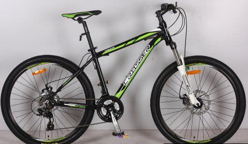 Велосипед алюмінієвий гірський Crosser Count*17 26" сірий Crosser Count*17 26" фото