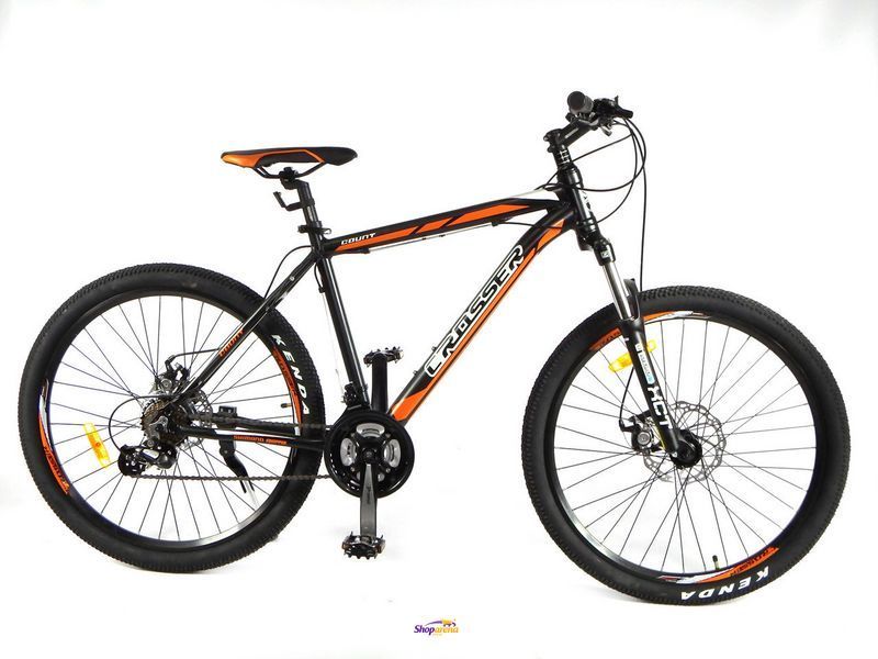 Велосипед алюмінієвий гірський Crosser Count*17 26" сірий Crosser Count*17 26" фото
