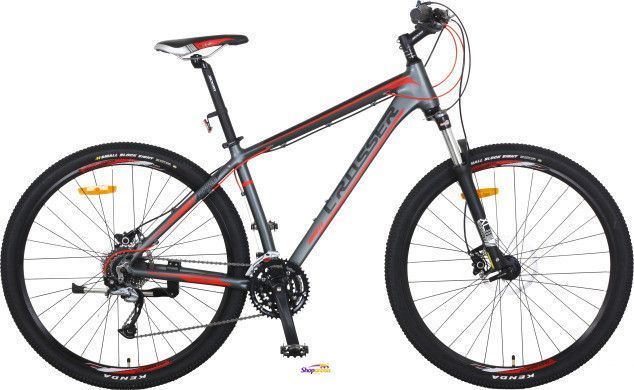 Велосипед CROSSER Pionner*17" рама 26" сіро-синій алюмінієвий гірський гідравліка CROSSER Pionner*17 26" фото